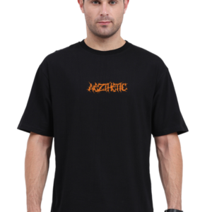 Daemon II black oversized t-shirt